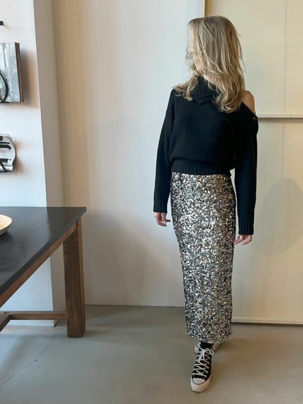 Samsøe & Samsøe Mandie cropped knit Black