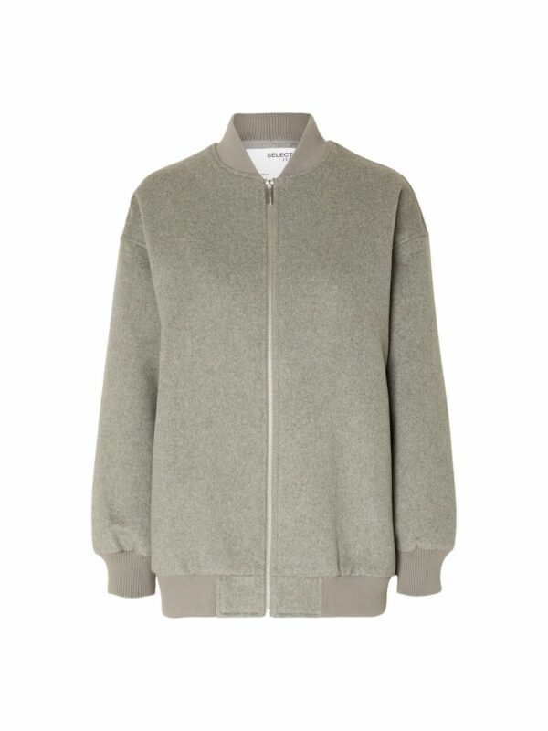 Selected F/H Celine's Unisex bomber jacket Grey