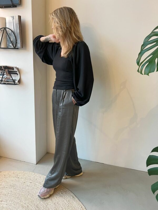 Modström Hudson pants Iron gate