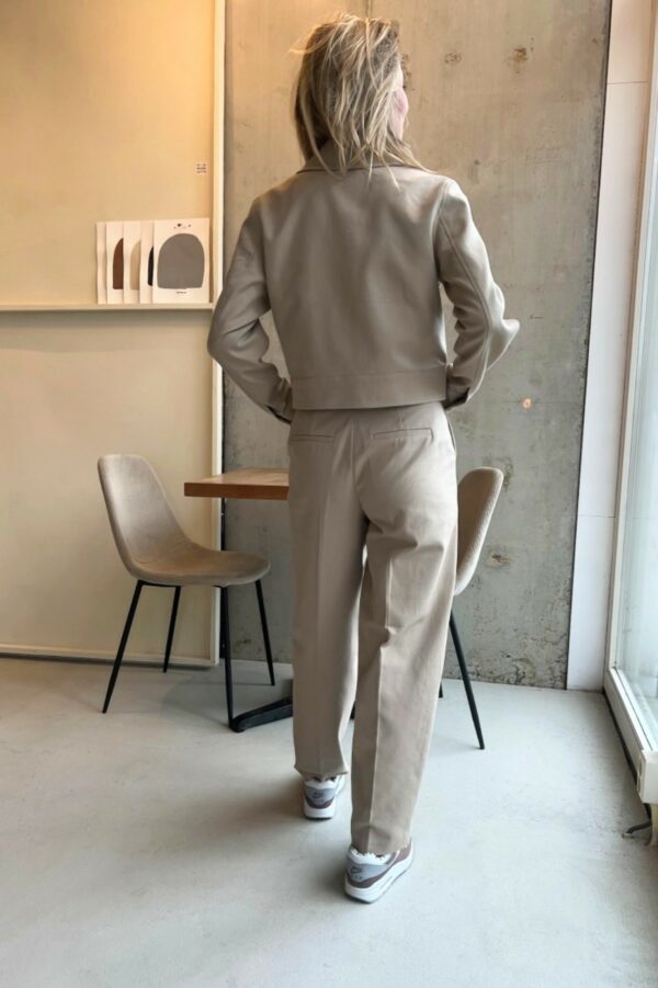 Selected Femme Nyna short jacket Hummus