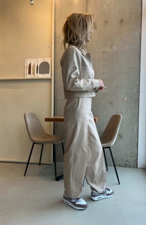 Selected Femme Nyna short jacket Hummus