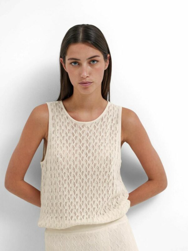 Selected Femme Agny top Birch