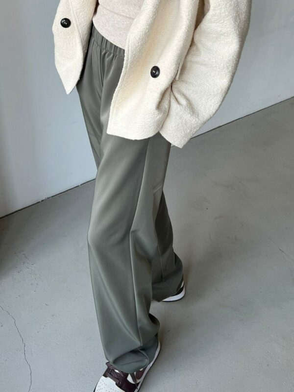 Samsøe & Samsøe Hoys straight pants Dusty olive