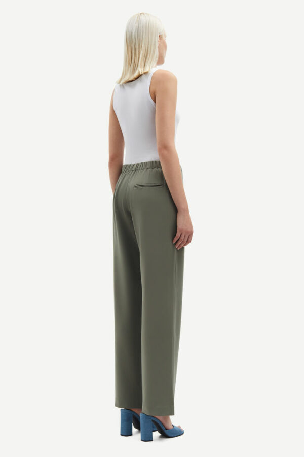 Samsøe & Samsøe Hoys straight pants Dusty olive