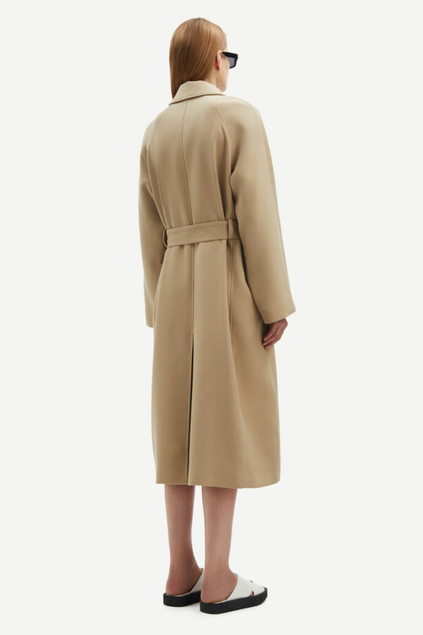 Samsøe & Samsøe Sada trench coat Chinchilla