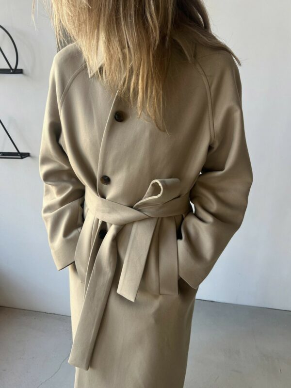Samsøe & Samsøe Sada trench coat Chinchilla