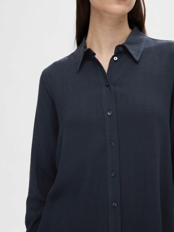 Selected Femme Viva shirt LS Dark Sapphire