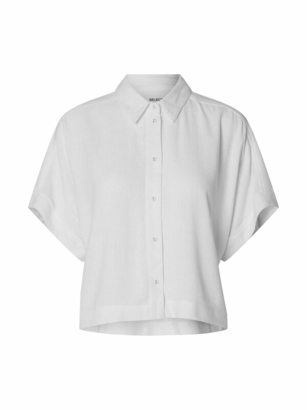 Selected Femme Viva shirt Snow white