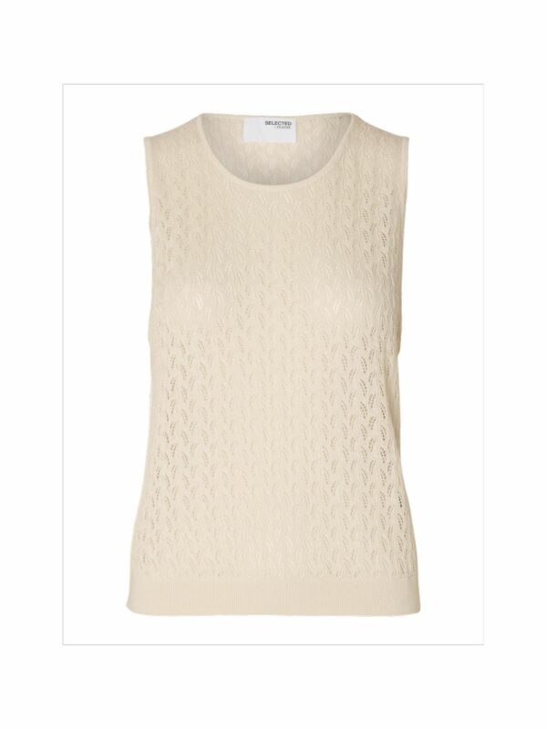 Selected Femme Agny top Birch