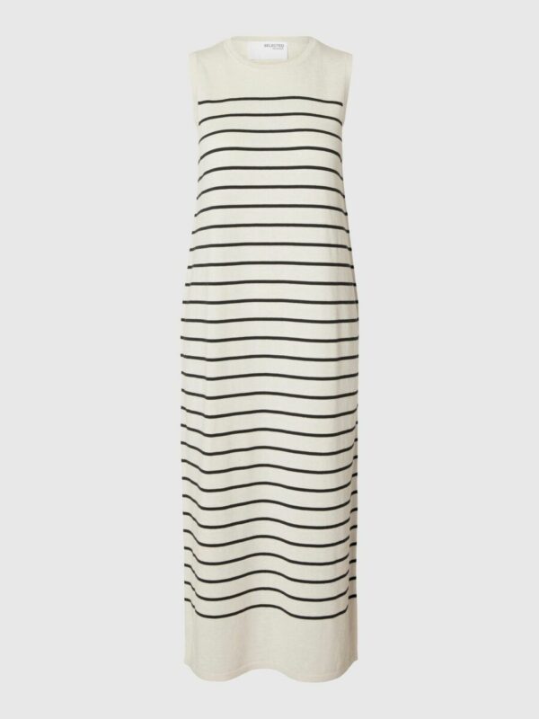 Selected Femme Berga knit dress Stripes