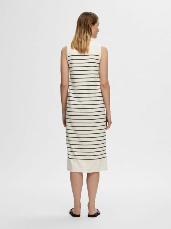 Selected Femme Berga knit dress Stripes