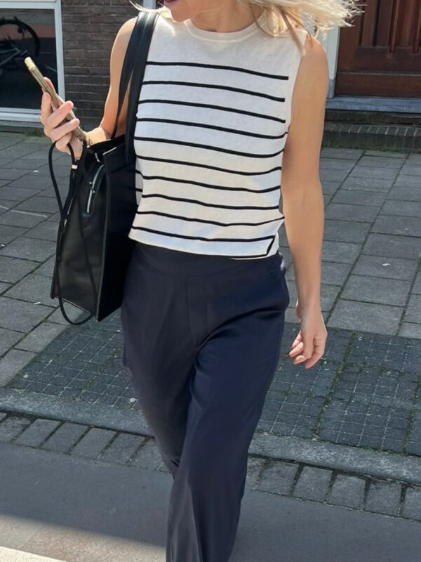 Selected Femme Berga knit top Stripes