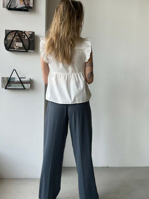 Selected Femme Blair Ida top White