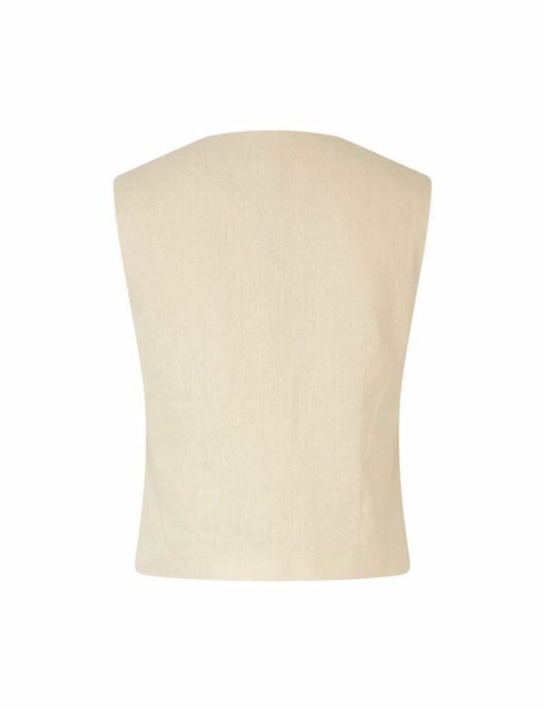 MbyM Flavio vest Natural linen