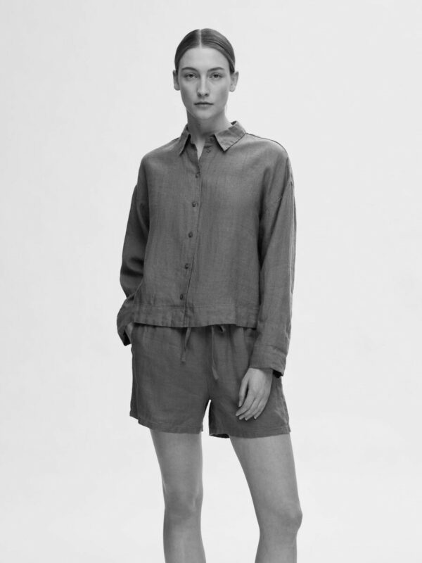 Selected Femme Linnie shirt Black