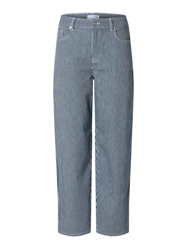 Selected Femme Myra Bella denim pants Stripes