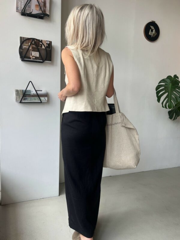 MbyM Flavio vest Natural linen