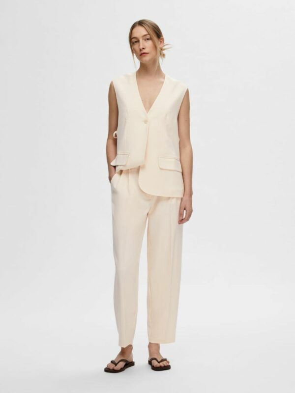 Selected Femme Selfina barrel pants Birch