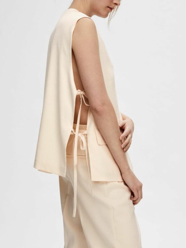Selected Femme Selfina vest Birch