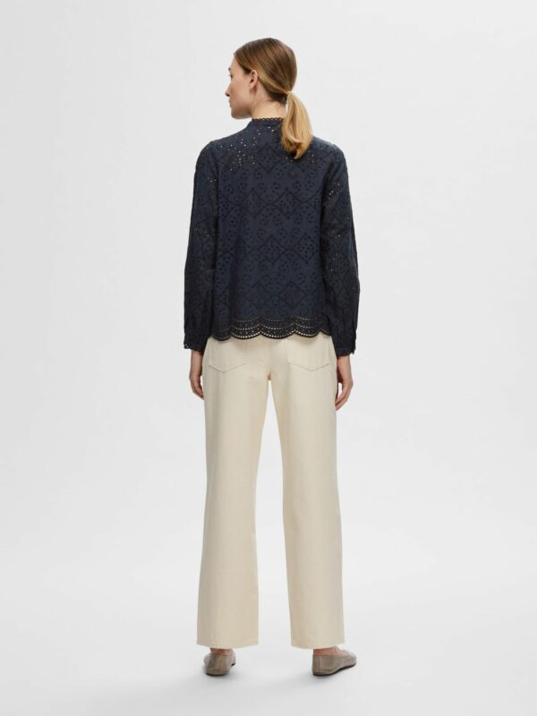 Selected Femme Tatiana blouse Dark Sapphire