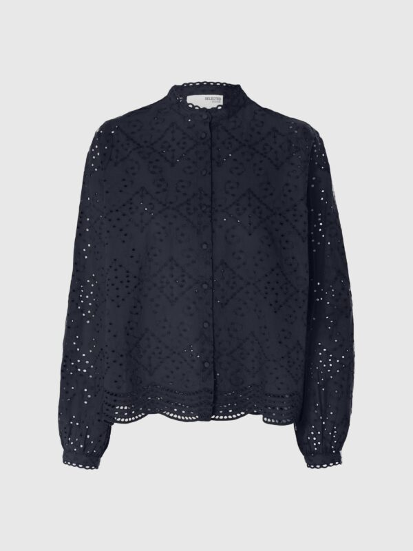 Selected Femme Tatiana blouse Dark Sapphire