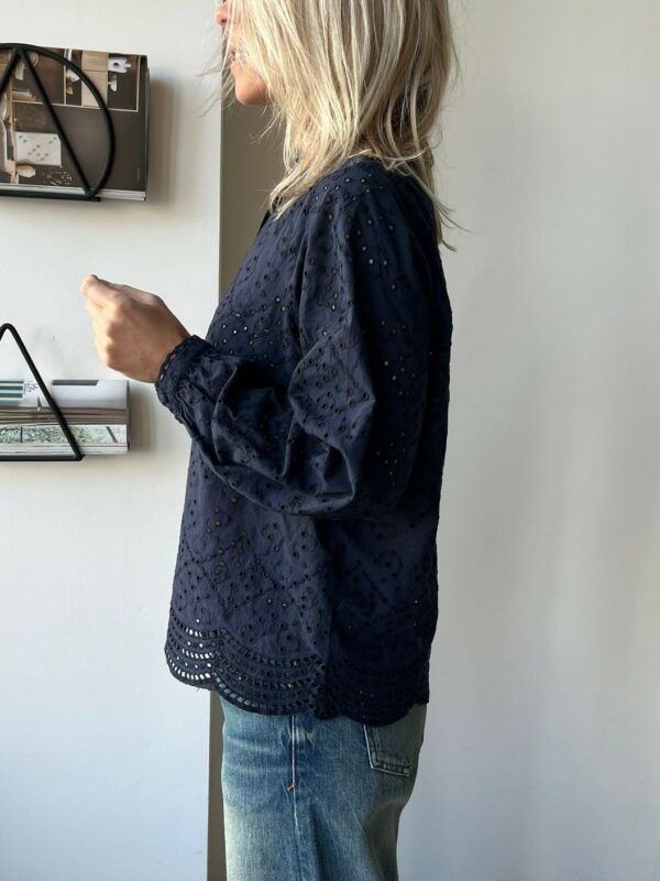 Selected Femme Tatiana blouse Dark Sapphire