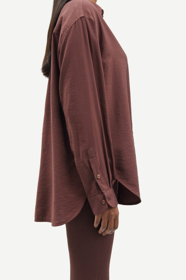 Samsøe & Samsøe Alfrida blouse Brown stone