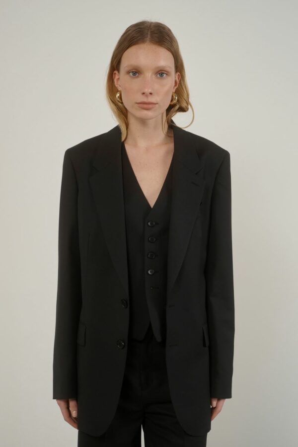 HERMAN Classic blazer Black