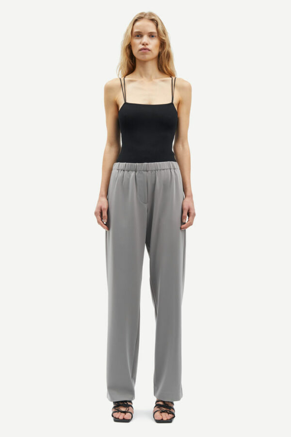 Samsøe & Samsøe Hoys straight pants Grey