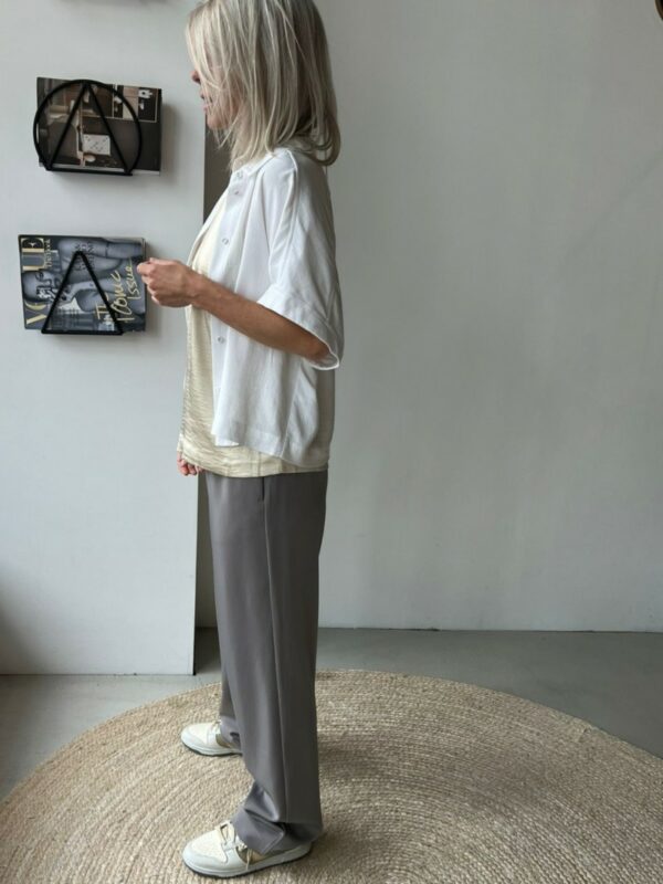 Samsøe & Samsøe Hoys straight pants Grey