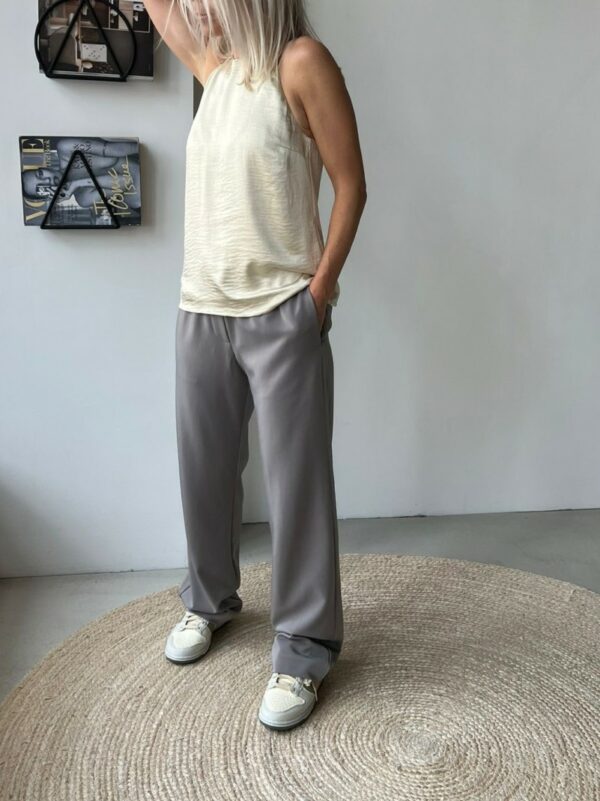 Samsøe & Samsøe Hoys straight pants Grey
