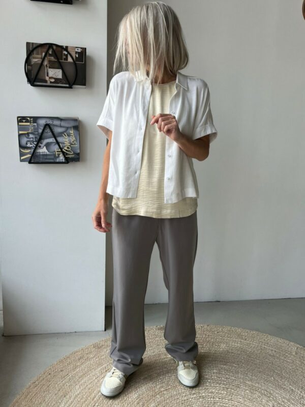 Samsøe & Samsøe Hoys straight pants Grey