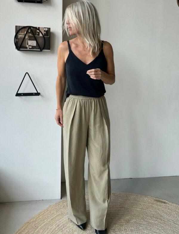 Samsøe & Samsøe Sajulia trousers Light olive