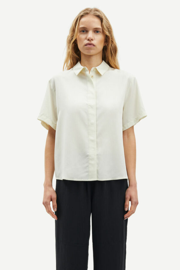Samsøe & Samsøe Mina shirt Silver green