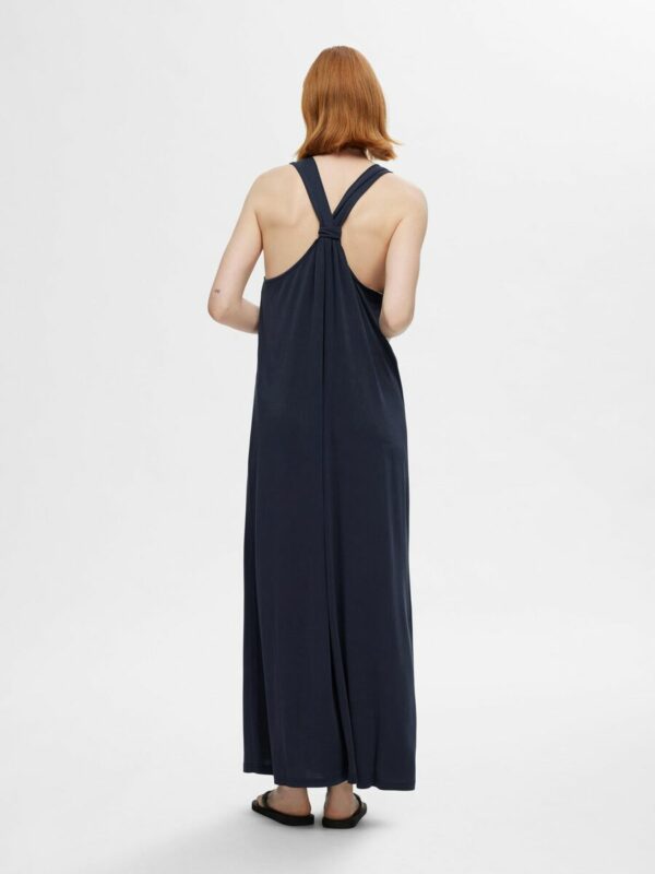 Selected Femme Roberta knot dress Dark sapphire