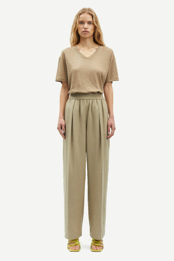 Samsøe & Samsøe Sajulia trousers Light olive
