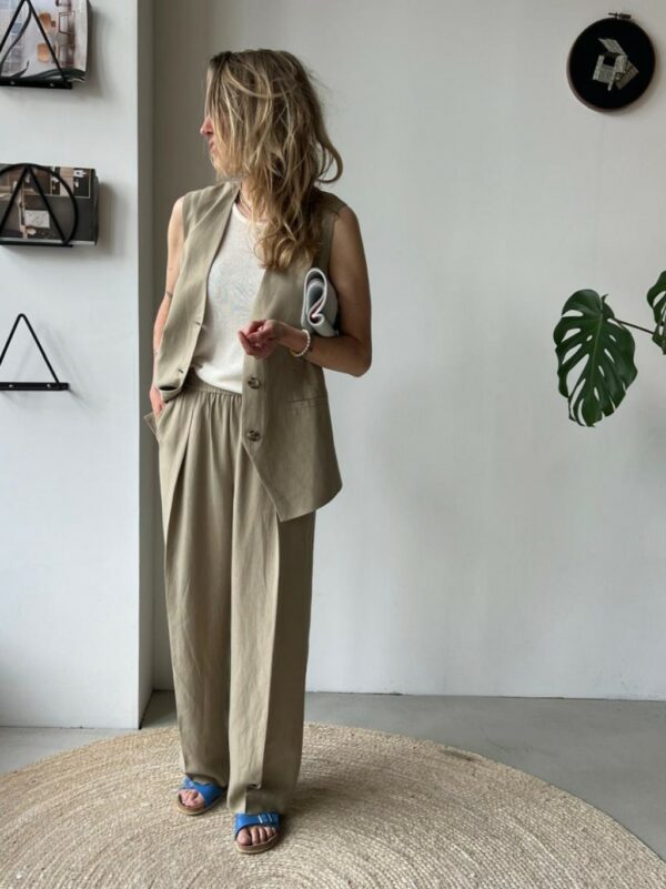 Samsøe & Samsøe Sajulia trousers Light olive