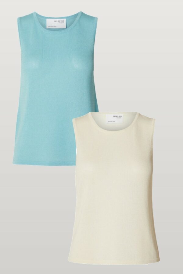 Selected Femme Moon knit top 2 colors
