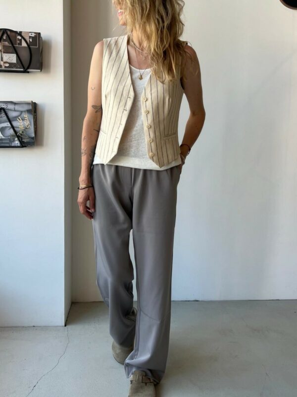 Samsøe & Samsøe Hoys straight pants Grey