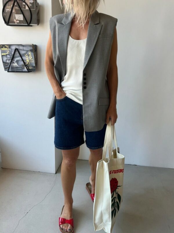 Selected Femme Krista denim shorts