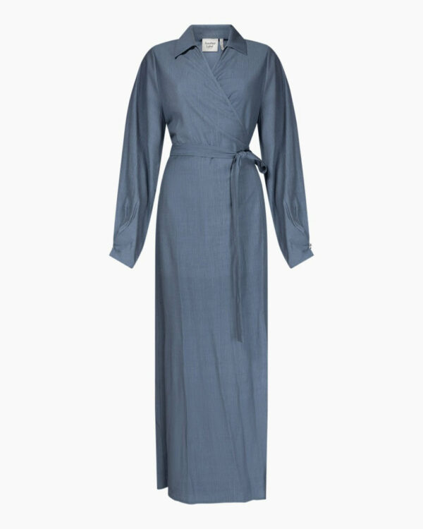 Another Label Georgia dress Blue horizon