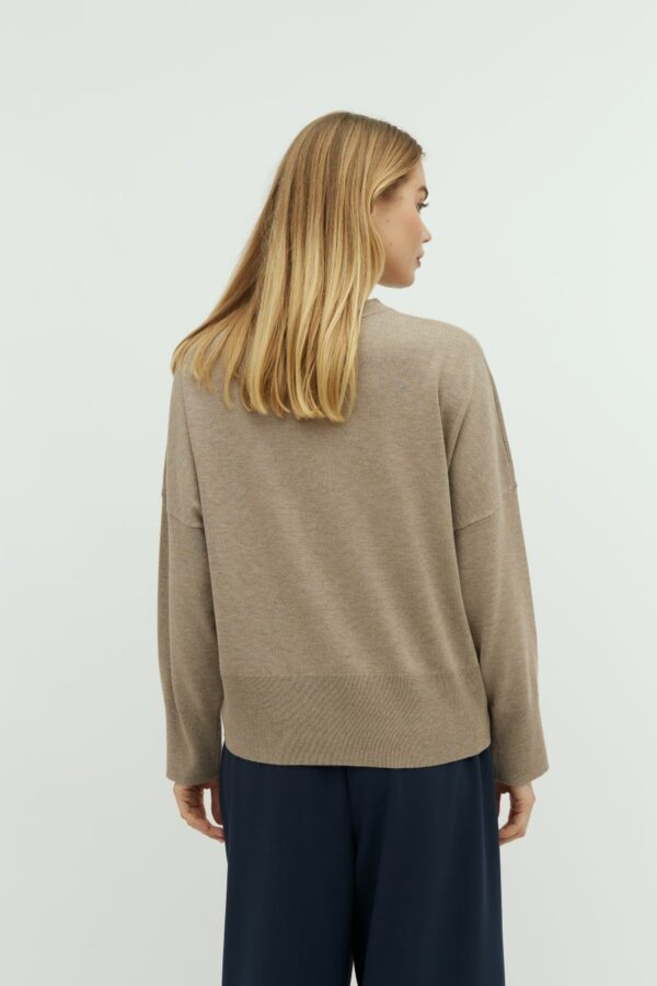 MbyM Gillian knit Island fossil melange