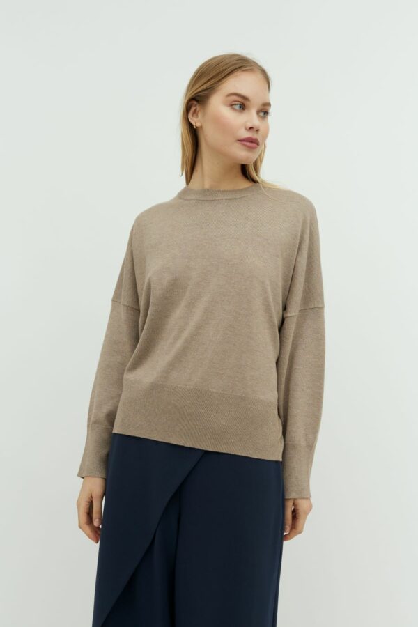MbyM Gillian knit Island fossil melange