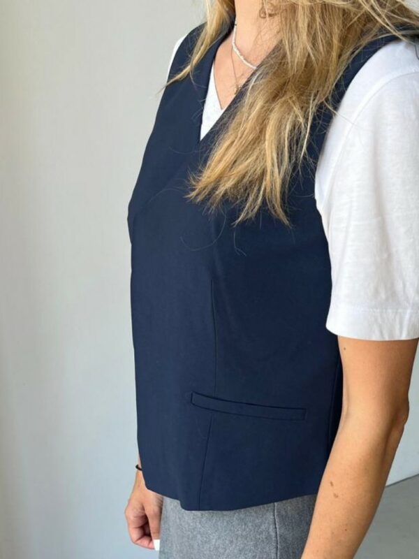 MbyM Hettie vest Blue nights