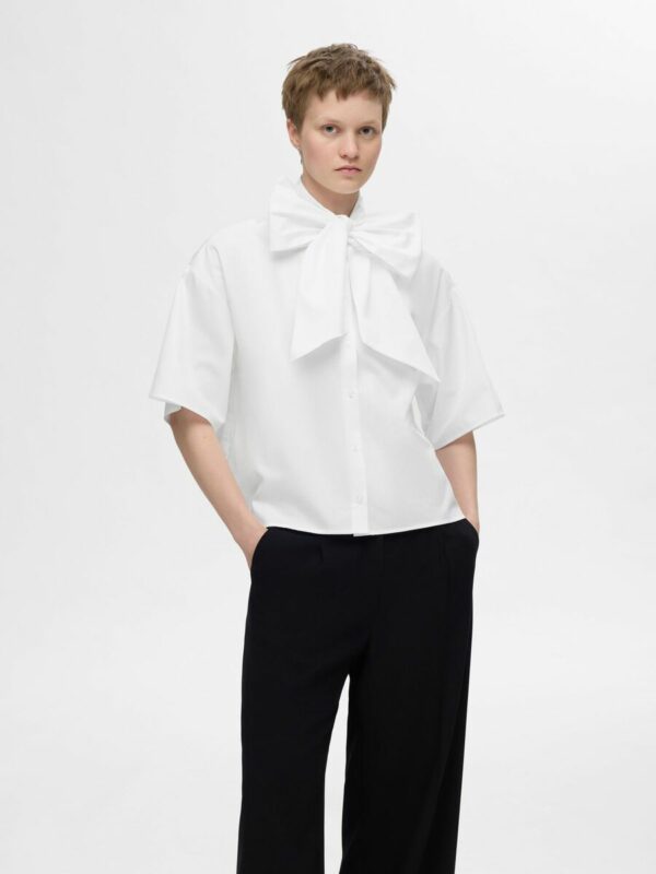 Selected Femme Juno blouse White
