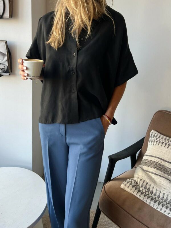 Another Label Moore pants Blue horizon