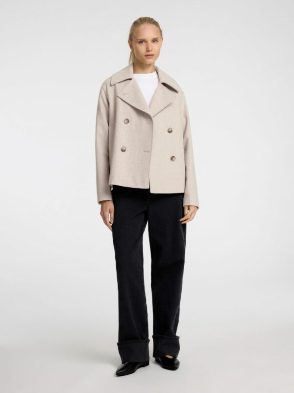 Selected Femme Alma short wool jacket