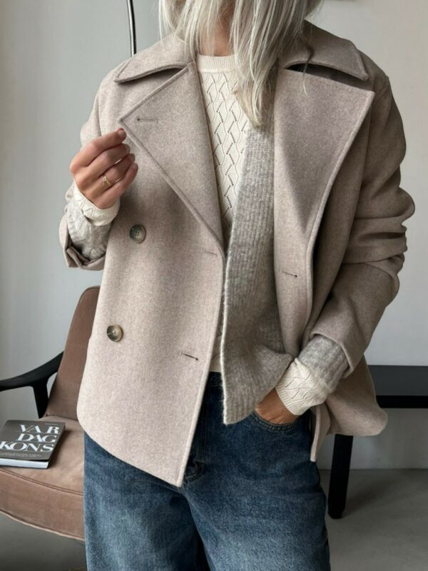 Selected Femme Alma short wool jacket