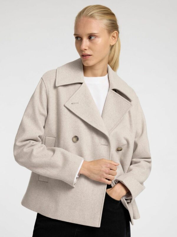 Selected Femme Alma short wool jacket