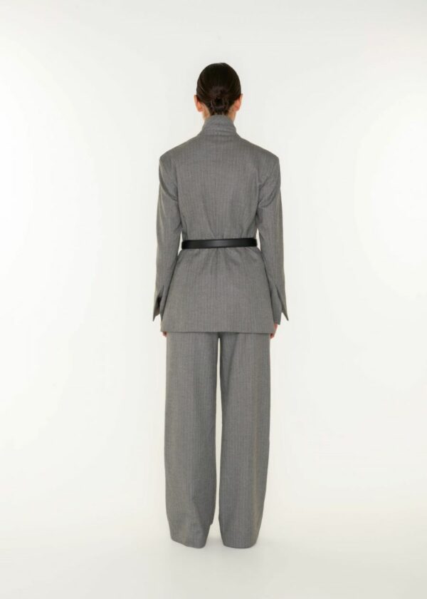 Club l'Avenir Enya pinstripe pants Grey
